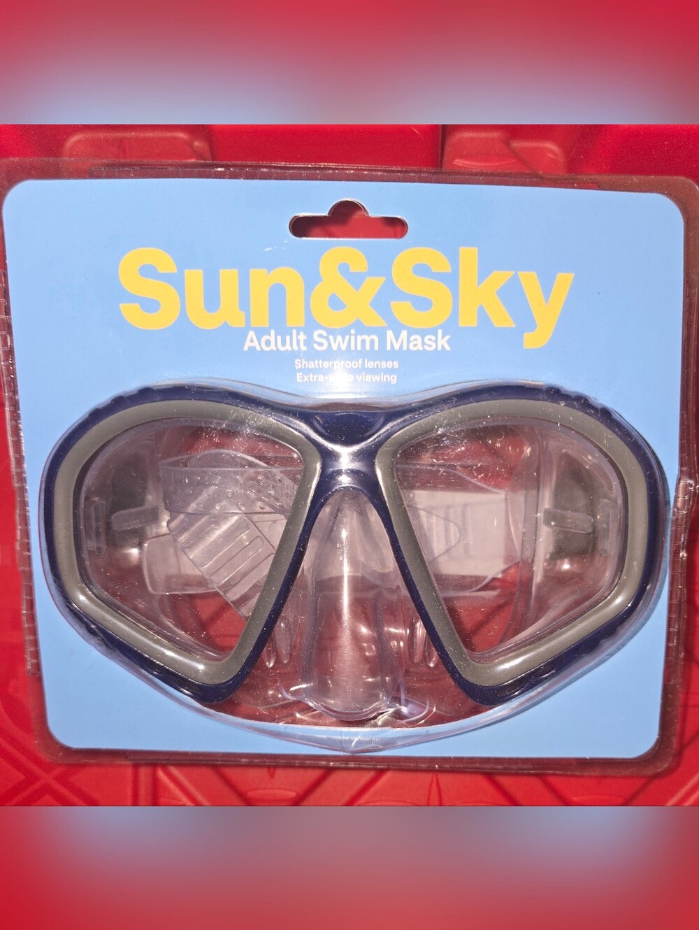 NWT - Sun & Sky Adult Swim Mask
